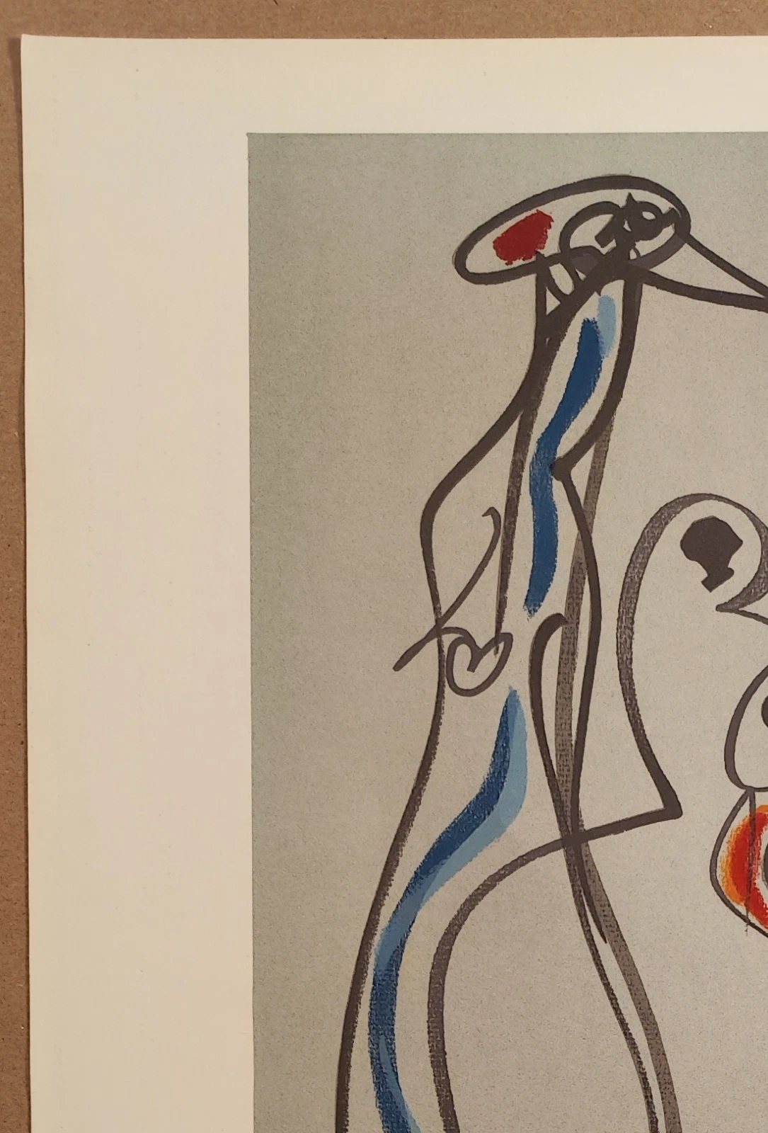 Max Ernst — Affiche originale d'exposition en lithographie, Galerie Lucie Weill, Paris — vue 2 sur 5