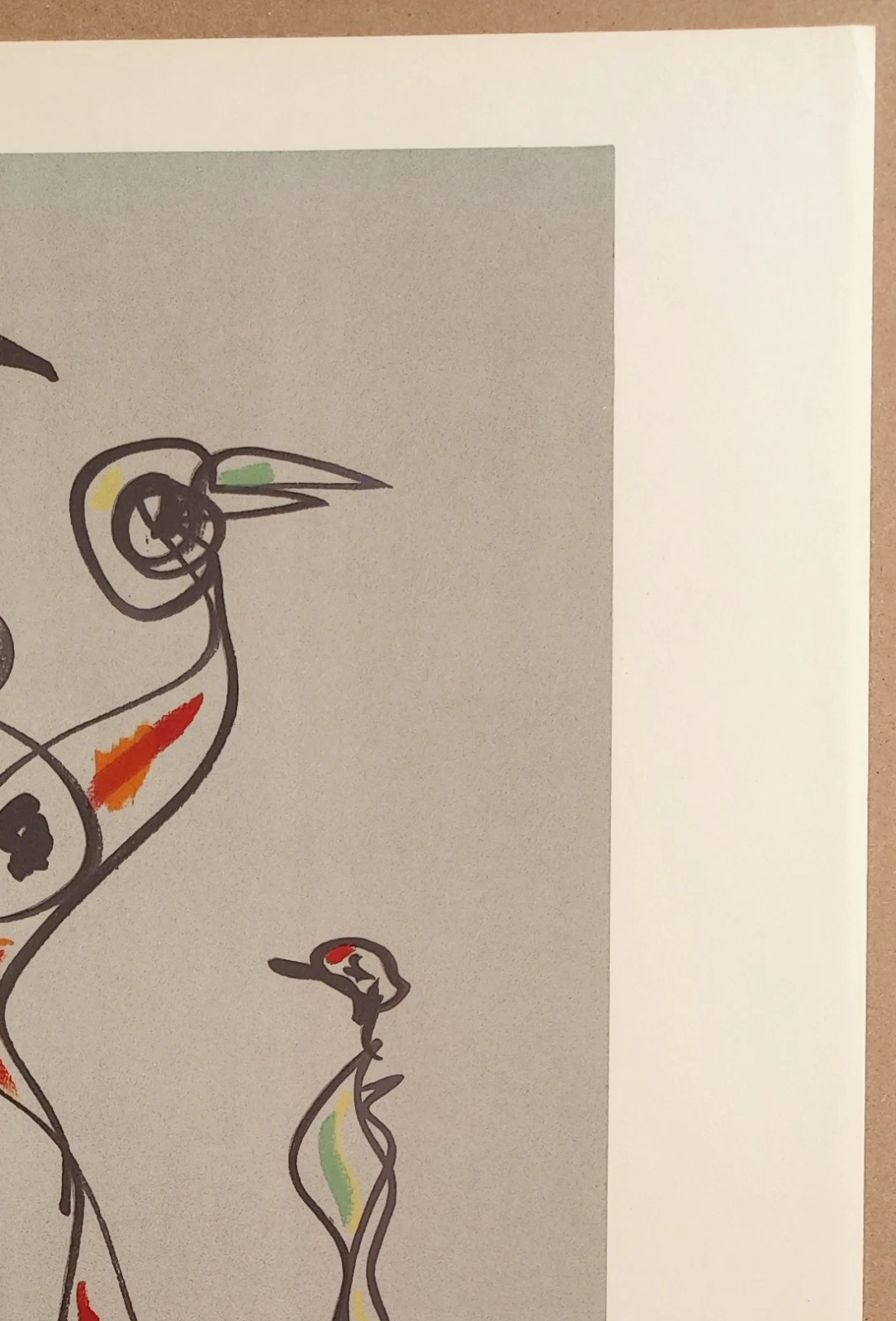 Max Ernst — Affiche originale d'exposition en lithographie, Galerie Lucie Weill, Paris — vue 3 sur 5